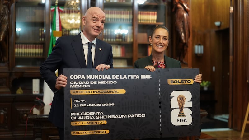Sheinbaum regalará boleto simbólico del partido inaugural del Mundial 2026
