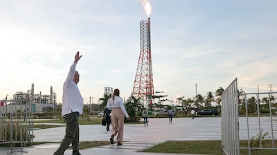 La refinería Olmeca se construyó en un “tiempo récord” de cinco años