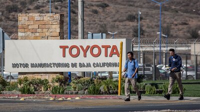 Toyota dijo a este medio que la escasez en petroquímicos afectará la producción en algunas de sus plantas