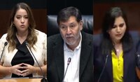 Oposición aborda el tema Adán Augusto-Hernán Bermúdez en el Senado; Noroña mete freno