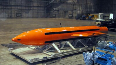 Es la primera vez que se usa esta bomba en un campo de batalla