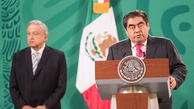 El gobernador de Puebla informó que controlaron la explosión