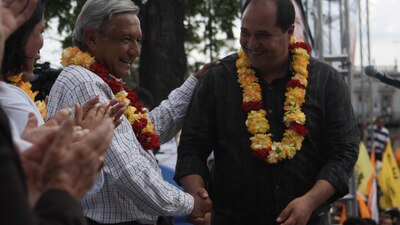 El presidente dijo que mantiene una buena relación con el hijo de Cuauhtémoc Cárdenas Solórzano