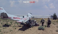 Se desploma avioneta en Huejotzingo, Puebla; hay 3 fallecidos