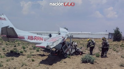 Se Desploma Avioneta en Huejotzingo, Puebla