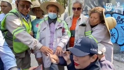 La edil acusó a Morena de ordenar pintas en su contra en el Foro Lindbergh