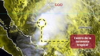 Mientras pasa por Sonora, ‘Polo’ se degrada a Tormenta Tropical