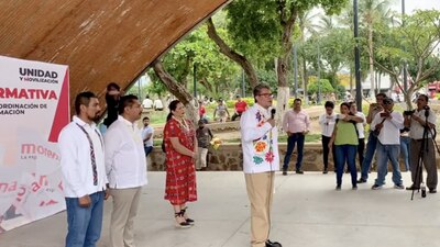 Monreal Ávila estuvo de gira por Oaxaca