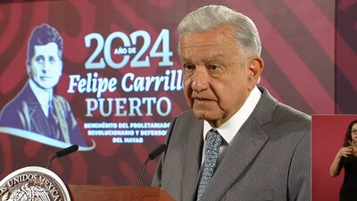 El mandatario mexicano recordó que el dinero se obtuvo de criminales