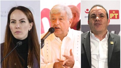 Gaby Cuevas y Cuauhtémoc Blanco se suman al equipo de AMLO