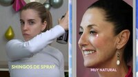 Influencer homenajea a Sheinbaum por respuestas a Trump y recrea su maquillaje