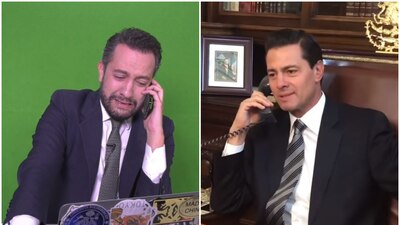 Peña y Chumel hablaron para decirse adiós