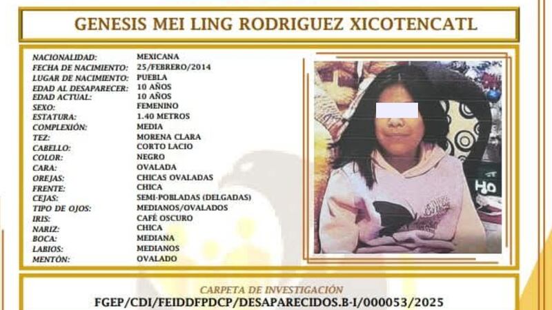 Hallan sin vida a Génesis de 10 años; la habrían matado en departamento de su vecino