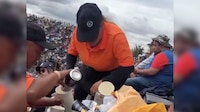 VIDEO: Acusan a vendedores por mezclar cerveza con agua sucia en la Nascar Cup