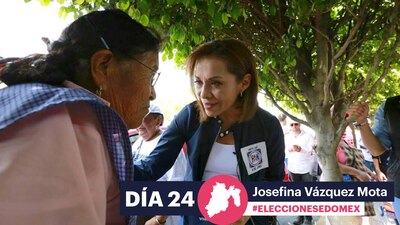 La panista dijo que las instituciones de justicia deben tomar cartas en el caso de Delfina Gómez
