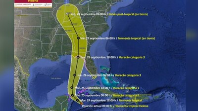 Podría ocasionar lluvias puntuales a torrenciales en Yucatán y Quintana Roo