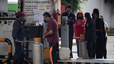Llenar un tanque de Gas LP de 20 kilos pasó de costar 505.8 a 462 pesos