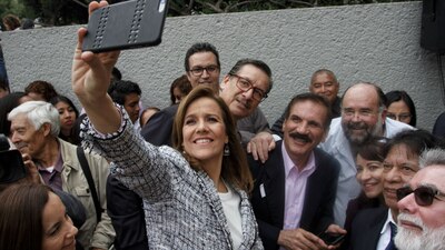 Margarita Zavala aseguró que la ciudadanía decidirá si la quiere como candidata presidencial