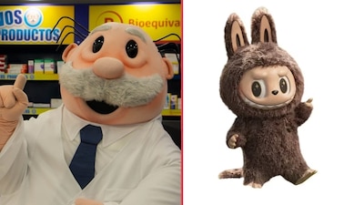 Los Labubu se robaron las cámaras en la inauguración mundialista... en redes pidieron al Dr. Simi