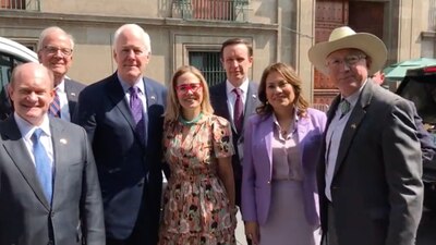 El encuentro binacional lleva a cabo Palacio Nacional