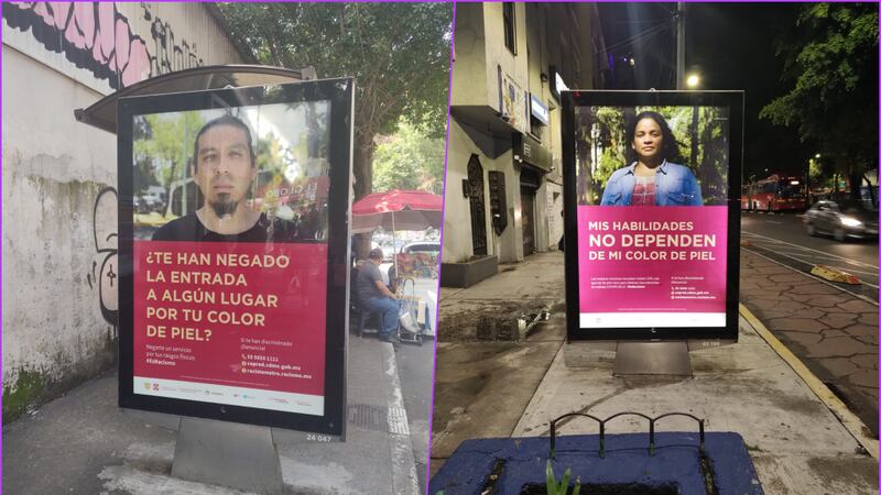¿Te han discriminado por tu color de piel? Lanzan campaña en CDMX contra racismo