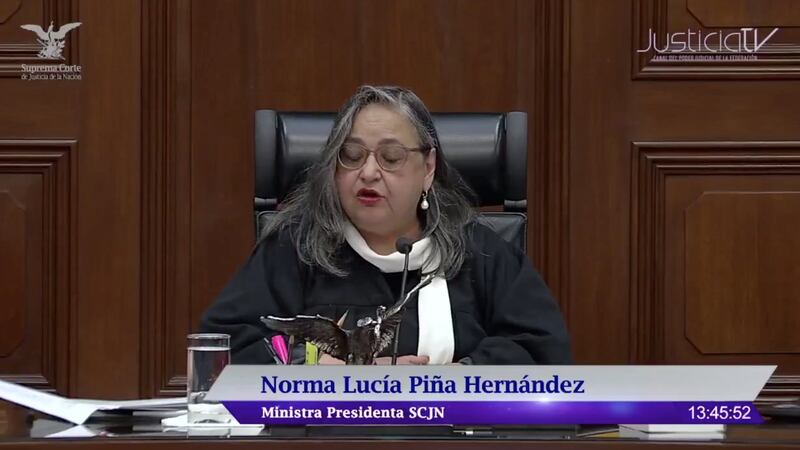“La historia juzgará a quienes juzgamos”: Norma Piña al presidir su última sesión en la Corte