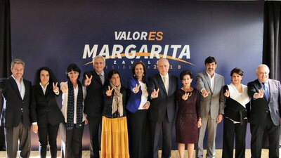 Margarita Zavala presentó a su consejo político, quienes buscarán llevarla a Los Pinos