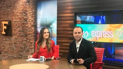 El conductor siguió acudiendo a las instalaciones de Foro TV para realizar su programa matutino