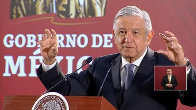 El presidente López Obrador dijo que una nueva institución se encargará de evitar la corrupción