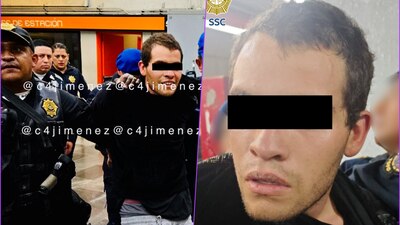 Luego de perpetuar el ataque, autoridades de la Secretaría de Seguridad Ciudadana lo rescataron y lo detuvieron