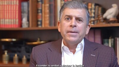 Acusó que la Fiscalía de Guanajuato prepara un montaje "al estilo" de Genaro García Luna