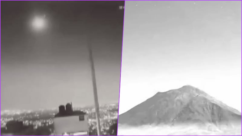 VIDEOS: Así se vio el meteorito en distintas partes del país