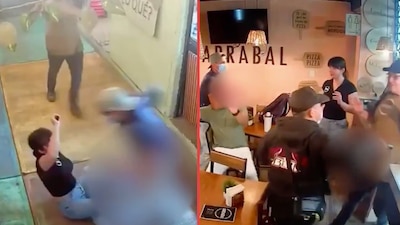 VIDEO: Asalto en pizzería de Chimalhuacán escala a intento de secuestro