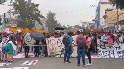 Los jóvenes hicieron un llamado a las autoridades a no dejar impune el asesinado te Oscar