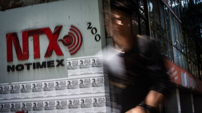 Los empleados de la agencia de noticias se mantenían en huelga