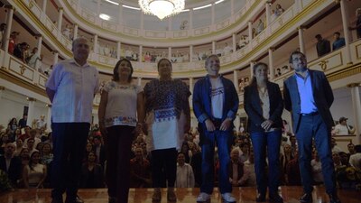 La ministra Lenia Batres Guadarrama en los “Diálogos para la Reforma al Poder Judicial”