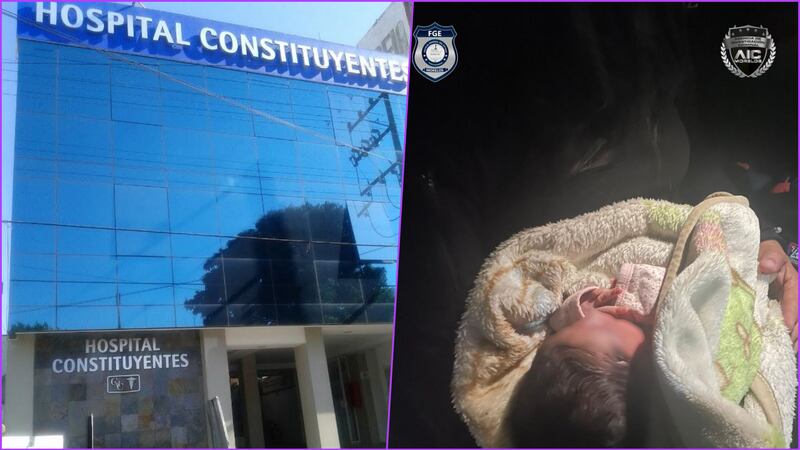 Roban a bebé recién nacida en Morelos y Fiscalía la rescata