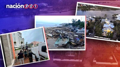 Los fenómenos meteorológicos han dejado graves daños en ambos países