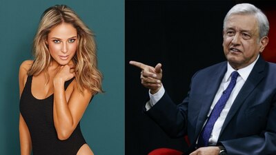La conductora le mandó una indirecta al presidente