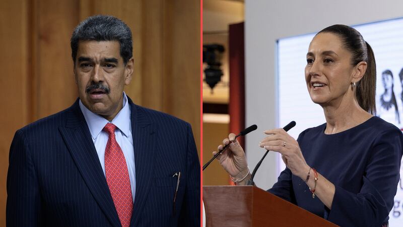 “En México no tenemos información que involucre a Maduro con un Cártel”: Sheinbaum