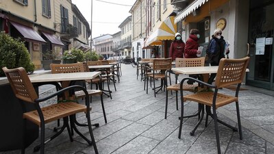 Italia es una de as ciudades europeas más afectadas, con más de 20 mil contagios en todo el territorio