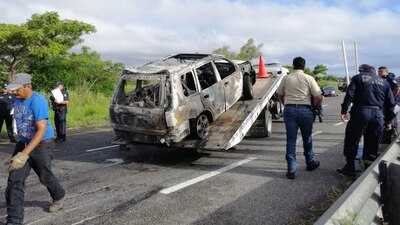 La circulación fue afectada en una de las carreteras más transitadas de Villahermosa