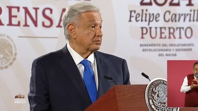 El mandatario mexicano amagó con exponer financiación del extranjero a la oposición