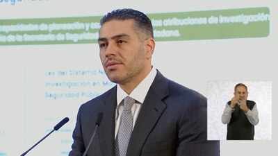 El titular de Seguridad presentó los avances en la estrategia de pacificación