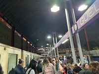 Metro cierra 5 estaciones de la Línea A por inundaciones tras tormenta en CDMX