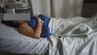 La mijer estaba imposibilitada de dar a luz de manera natural