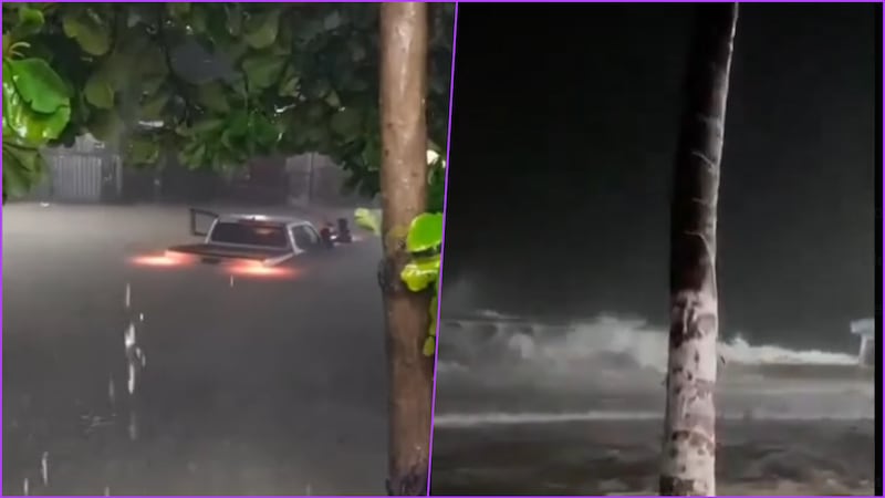 Impactantes imágenes: Huracán ‘Erick’ azota Oaxaca y Guerrero tras tocar tierra como Categoría 3