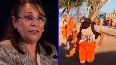 La secretaria aseguró que los trabajadores reciben sus pagos de horas extra