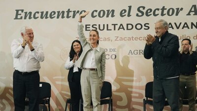 También aprovechó para destacar algunos proyectos a favor del campo de Zacatecas
