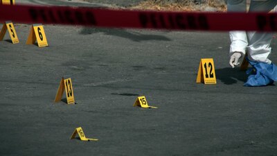 La diferencia en números absolutos entre el año pasado y 2019 fue de 82 asesinatos, según cifras del INEGI